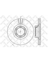 Stellox 6020-3905V-SX Тормозной диск передний