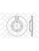 Stellox 6020-3402V-SX Тормозной диск передний