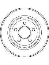 TRW DF4882 Тормозной диск передний