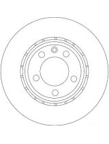 TRW DF4275S Тормозной диск передний