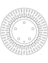 TRW DF6670 Тормозной диск задний