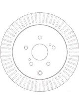 TRW DF6351 Тормозной диск задний