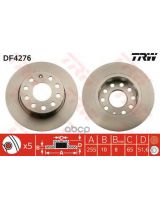 TRW DF4276 Тормозной диск задний