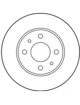 TRW DF1745 Тормозной диск