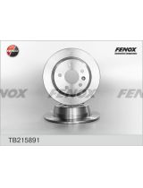 FENOX TB215891 Тормозной диск задний