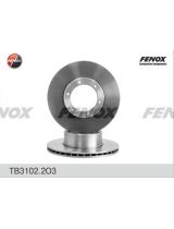 FENOX TB3102.2O3 Тормозной диск передний