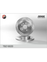 FENOX TB218020 Тормозной диск задний