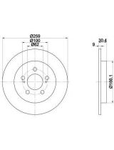 Textar 92164103 Тормозной диск задний