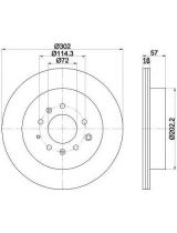 Textar 92180903 Тормозной диск задний
