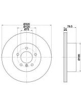Textar 92141603 Тормозной диск задний
