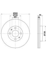 Textar 92119203 Тормозной диск передний