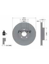 Textar 92159903 Тормозной диск передний