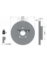 Textar 92156600 Тормозной диск передний