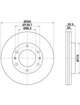 Textar 92203800 Тормозной диск передний