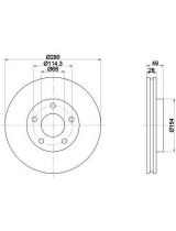 Textar 92109403 Тормозной диск передний