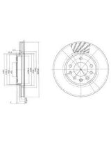 Delphi BG3405 Тормозной диск передний