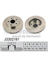 NIPPARTS J3302161 Тормозной диск передний