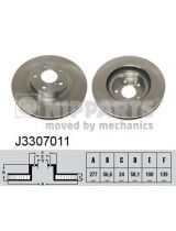 NIPPARTS J3307011 Тормозной диск передний