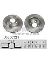 NIPPARTS J3300321 Тормозной диск передний