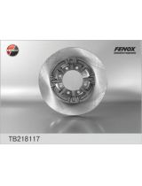 FENOX TB218117 Тормозной диск задний