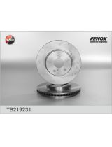 FENOX TB219231 Тормозной диск передний