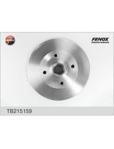 FENOX TB215159 Тормозной диск задний