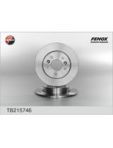FENOX TB215746 Тормозной диск задний