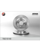 FENOX TB219149 Тормозной диск передний
