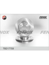 FENOX TB217759 Тормозной диск передний