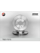 FENOX TB217075 Тормозной диск передний