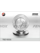 FENOX TB219335 Тормозной диск передний