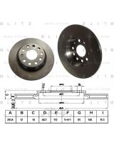 BLITZ BS0221 Тормозной диск