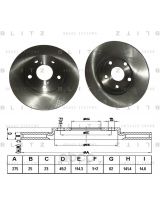 BLITZ BS0356 Тормозной диск