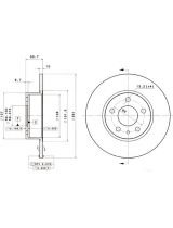 BREMBO 08.3126.24 Тормозной диск задний