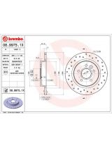 BREMBO 08.9975.1X Тормозной диск задний