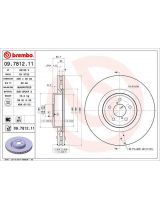 BREMBO 09.7812.11 Тормозной диск