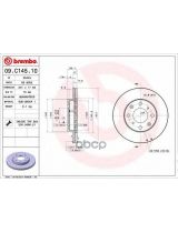 BREMBO 09.C145.10 Тормозной диск передний