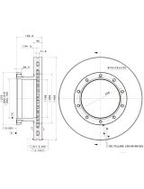 BREMBO 09.7380.30 Тормозной диск