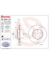 BREMBO 09.9464.24 Тормозной диск передний