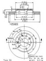 BREMBO 09.9585.14 Тормозной диск передний