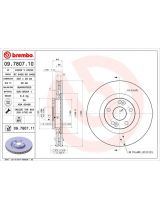 BREMBO 09.7807.11 Тормозной диск