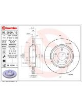 BREMBO 09.9590.11 Тормозной диск