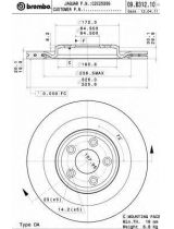 BREMBO 09.B312.11 Тормозной диск