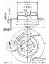 BREMBO 08.5366.21 Тормозной диск