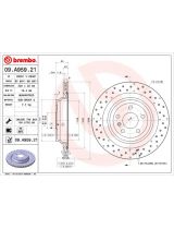 BREMBO 09.A959.21 Тормозной диск с покрытием