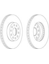 Ferodo DDF1218 Тормозной диск