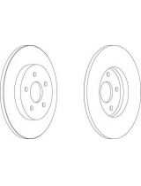 Ferodo DDF1126 Тормозной диск