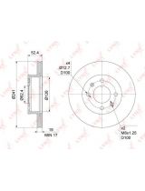 Lynxauto BN-1053 Тормозной диск