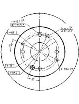 Patron PBD2669 Тормозной диск задний