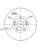 Patron PBD4109 Тормозной диск передний